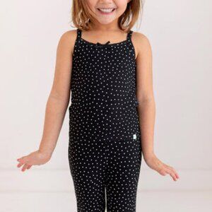 Posh Peanut Fernanda Girls' Picot Cami & Ruffled Bum Leggings Set 3T-4T